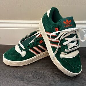 Adidas University of Miami Rivalry Low Sneakers